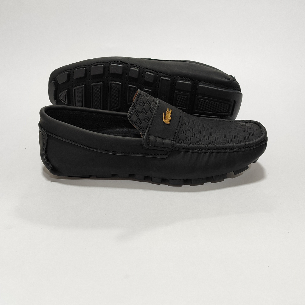 Mocasin Negro pin Metalico 213