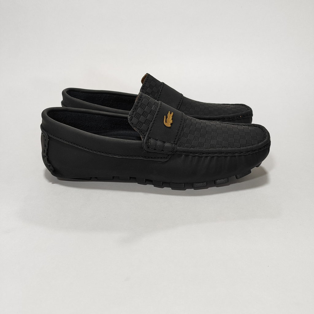 Mocasin Negro pin Metalico 213